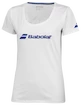 Dámske tričko Babolat  Exercise Babolat Tee Women White