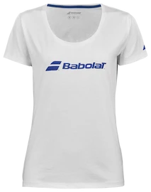Dámske tričko Babolat Exercise Babolat Tee Women White