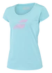 Dámske tričko Babolat  Exercise Flag Tee Women Angel Blue