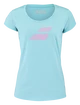 Dámske tričko Babolat  Exercise Flag Tee Women Angel Blue