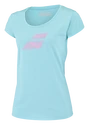 Dámske tričko Babolat  Exercise Flag Tee Women Angel Blue