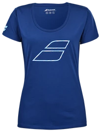 Dámske tričko Babolat Exercise Flag Tee Women Sodalite Blue