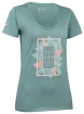 Dámske tričko Babolat  Exercise Message Tee Women Trellis