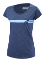 Dámske tričko Babolat  Exercise Stripes Tee Estate Blue