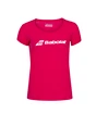 Dámske tričko Babolat  Exercise Tee Red