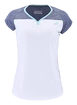 Dámske tričko Babolat  Play Cap Sleeve Top Women White/Blue