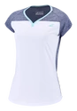 Dámske tričko Babolat  Play Cap Sleeve Top Women White/Blue