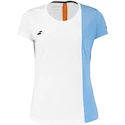 Dámske tričko Babolat  Play Cap Sleeve Top Women White/Blue Hthr