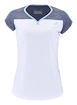 Dámske tričko Babolat  Play Cap Sleeve Top Women White/Blue M