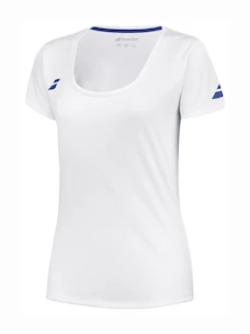 Dámske tričko Babolat  Play Cap Sleeve Top Women White/White M