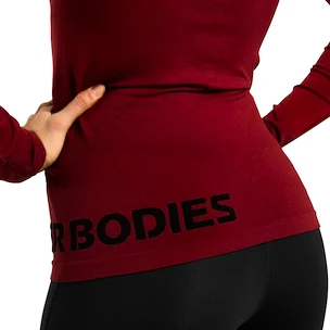 Dámske tričko Better Bodies  Tričko Nolita Seamless Long Sleeve červené
