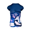 Dámske tričko BIDI BADU  Bella 2.0 Tech V-Neck Tee Dark Blue/Rose