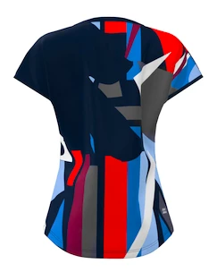 Dámske tričko BIDI BADU  New York 2024 Capsleeve Dark Blue/Red M