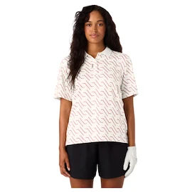 Dámske tričko CCM Polo Print Blanc