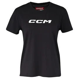Dámske tričko CCM Team Tee Black