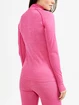 Dámske tričko Craft  Core Dry Active Comfort Zip Pink