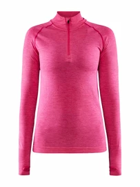 Dámske tričko Craft Core Dry Active Comfort Zip Pink