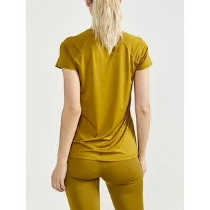 Dámske tričko Craft  Essence Slim SS Yellow