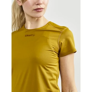 Dámske tričko Craft  Essence Slim SS Yellow