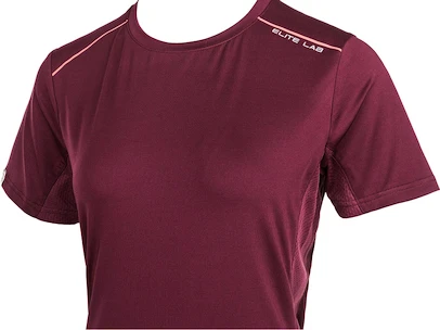 Dámske tričko Endurance  Tech Elite X1 SS Tee Wine 34
