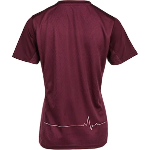 Dámske tričko Endurance  Tech Elite X1 SS Tee Wine 34