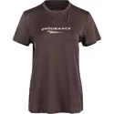 Dámske tričko Endurance  Wange Melange S/S Tee Black Bean