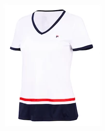 Dámske tričko Fila T-Shirt Elisabeth White/Navy