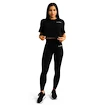 Dámske tričko GymBeam  Limitless Cropped T-shirt Black