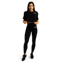 Dámske tričko GymBeam  Limitless Cropped T-shirt Black