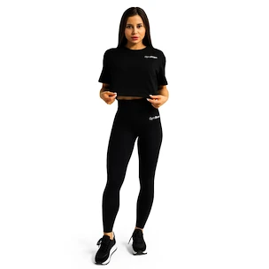 Dámske tričko GymBeam  Limitless Cropped T-shirt Black