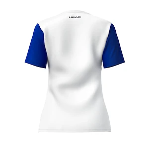 Dámske tričko Head  CLUB 25 TECH T-Shirt Women Royal/White