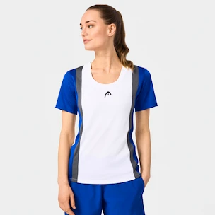 Dámske tričko Head  CLUB 25 TECH T-Shirt Women Royal/White