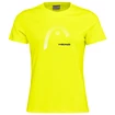 Dámske tričko Head  Club Lara T-Shirt Women Yellow