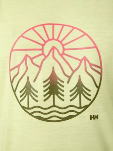 Dámske tričko Helly Hansen  Skog Recycled Graphic Tee Fadded Yallow