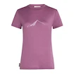 Dámske tričko Icebreaker Merino 150 Tech Lite SS T South Const Deco L