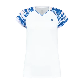 Dámske tričko K-Swiss Hypercourt Cap Sleeve 2 White