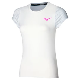 Dámske tričko Mizuno Charge Printed Tee White