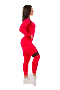 Dámske tričko Nebbia  Long Sleeve Smart Pocket Sporty Top 418 pink