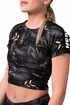 Dámske tričko Nebbia Ocean Selected Crop top Active 568 volcanic black