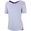 Dámske tričko Nike Dry SS Top Elastika fialové