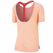 Dámske tričko Nike Dry SS Top Elastika svetlo oranžové