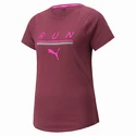 Dámske tričko Puma  Run 5K Logo Tee Grape Wine