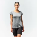 Dámske tričko Salewa  Puez Melange Dry S/S Tee Rose Red Melange