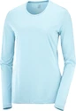 Dámske tričko Salomon  Agile LS Tee Crystal Blue