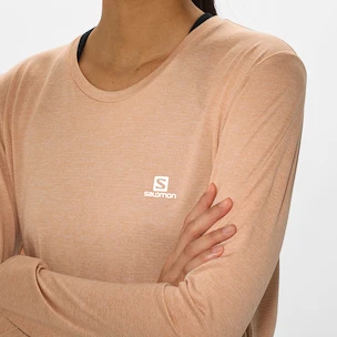 Dámske tričko Salomon  Agile LS Tee Sirocco