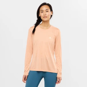 Dámske tričko Salomon  Agile LS Tee Sirocco