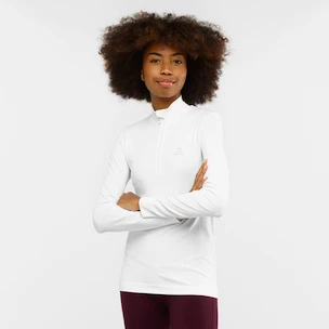 Dámske tričko Salomon  Comet Seamless HZ White