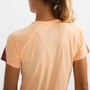 Dámske tričko Salomon  Cross Run SS Tee Apricot Ice