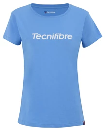 Dámske tričko Tecnifibre Club Cotton Tee Azur