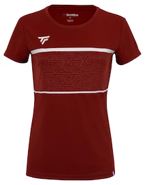 Dámske tričko Tecnifibre Club Tech Tee Cardinal